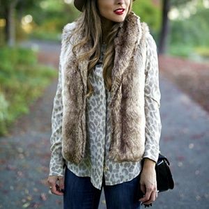 Faux Fur Vest